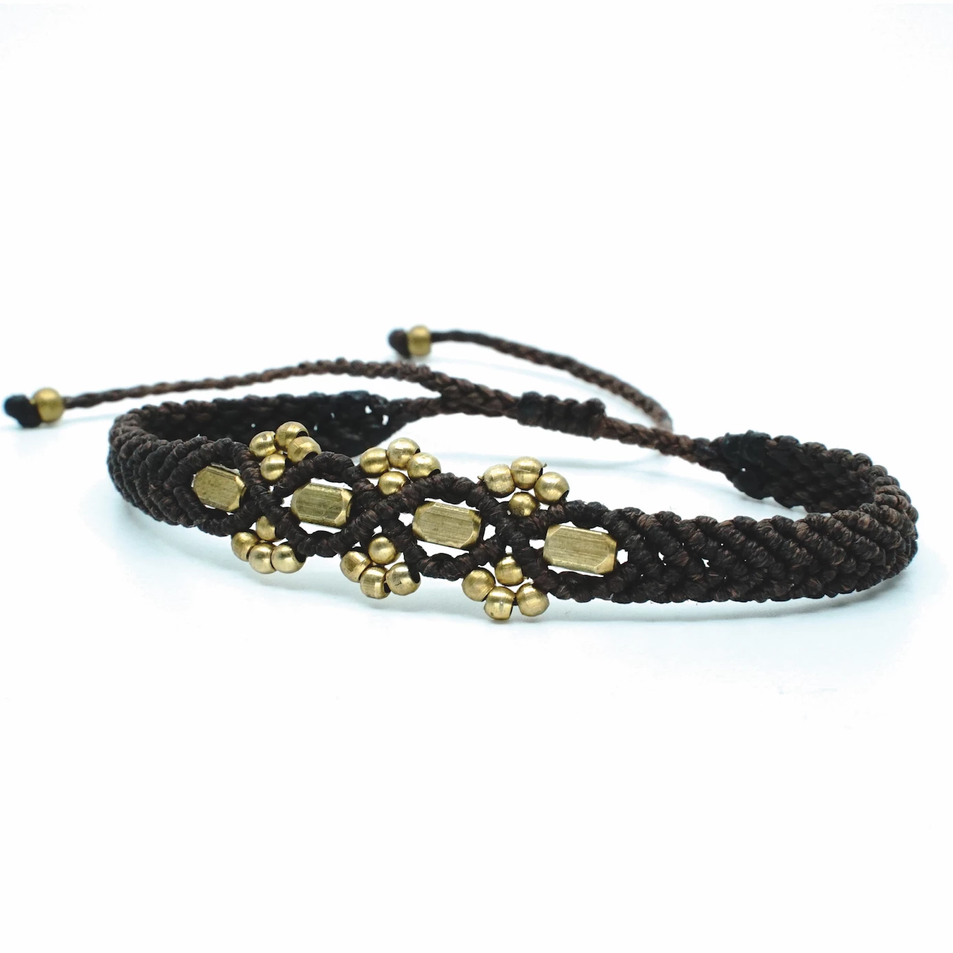The Chaar Bracelet with Flat Bead