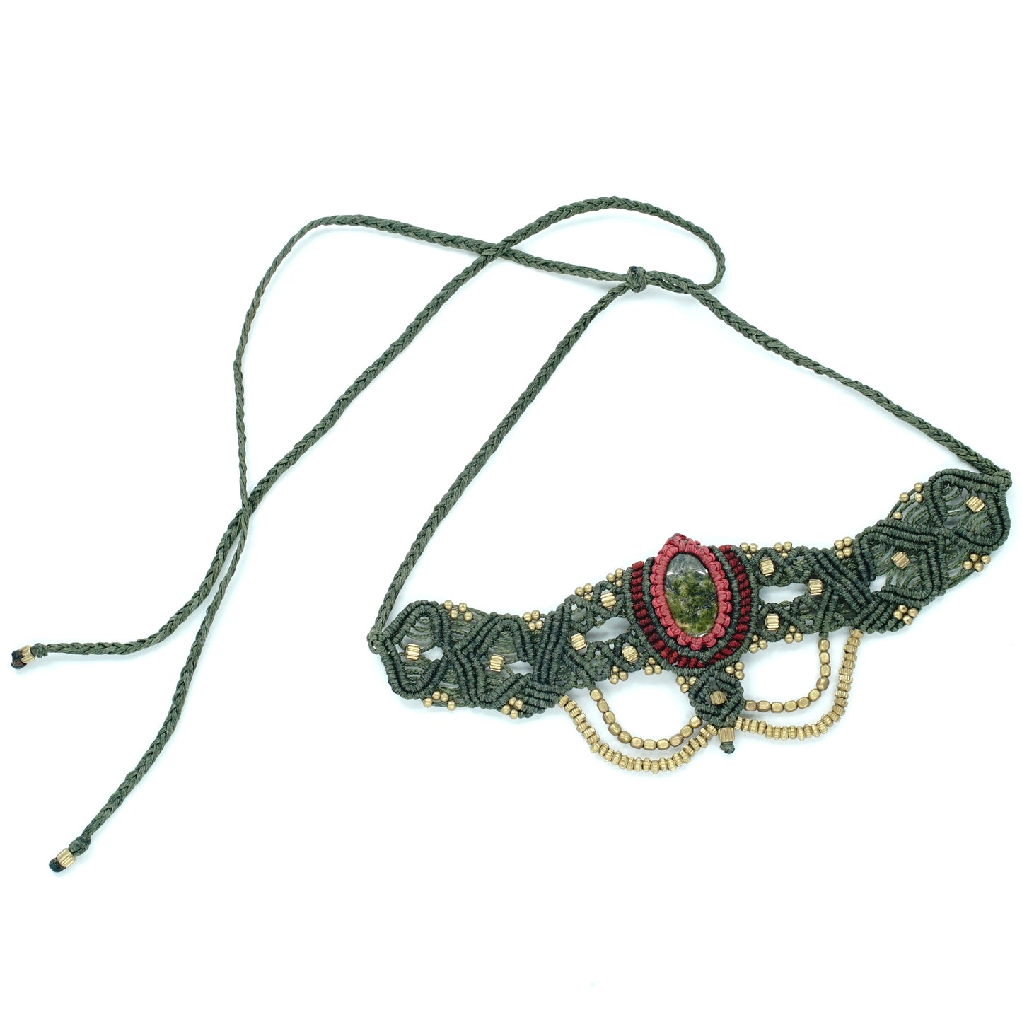 The Queen Off Duty Headdress/Choker - #29