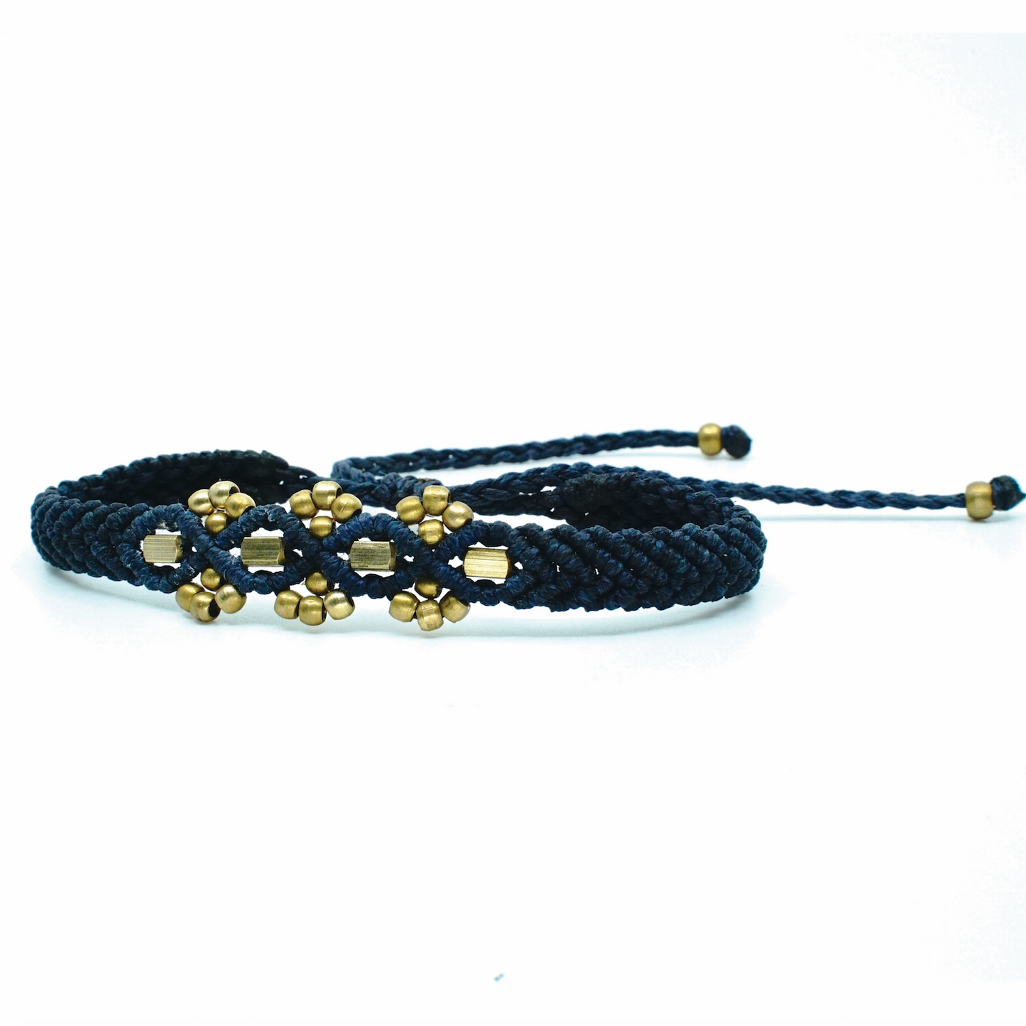 The Chaar Bracelet with Flat Bead