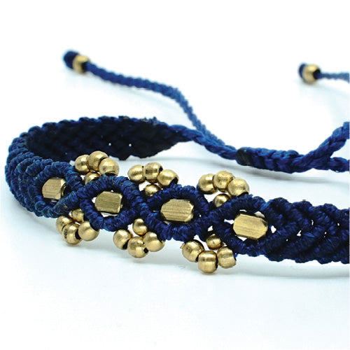 The Chaar Bracelet with Flat Bead