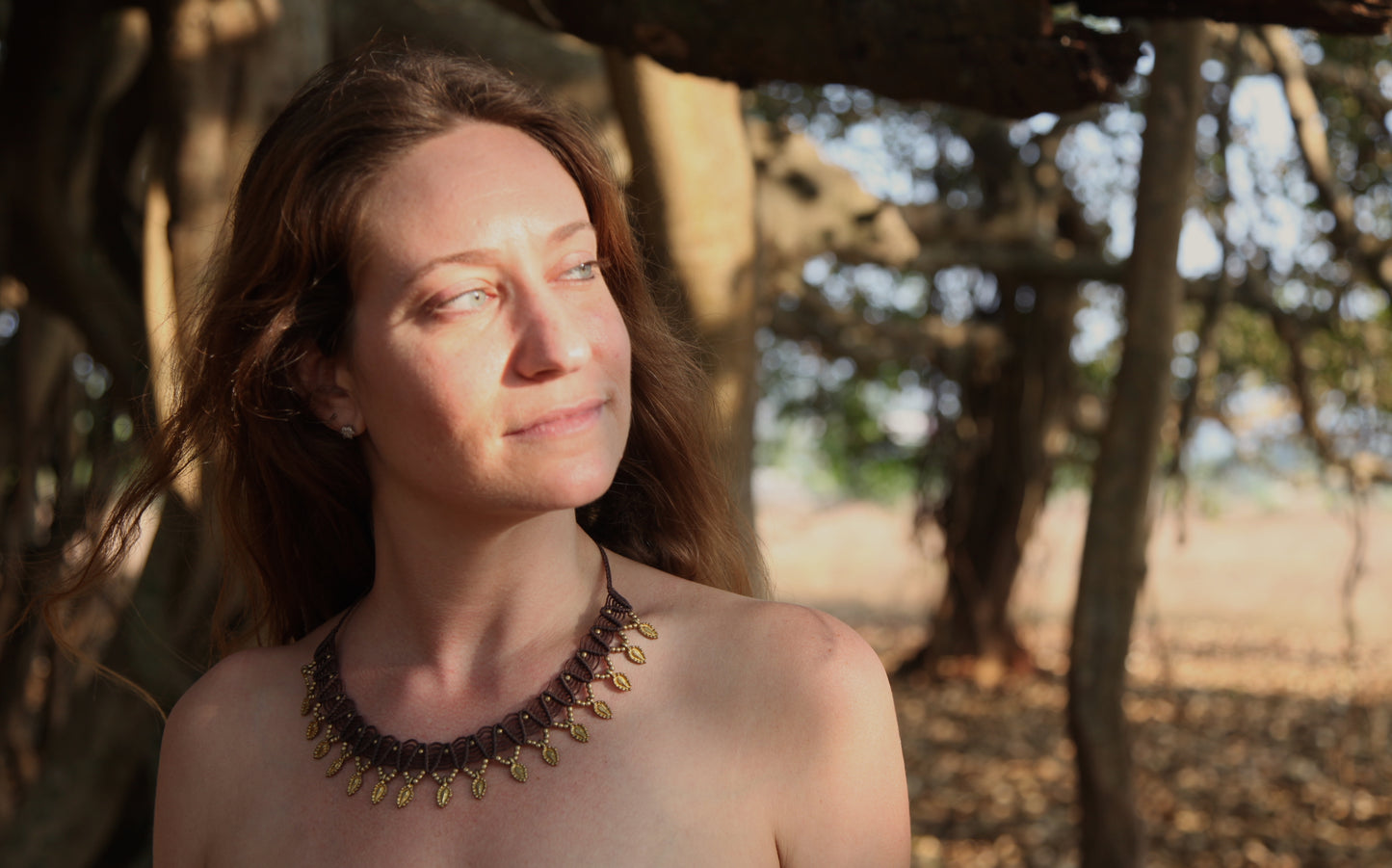 The Caviar Featherdrop Necklace