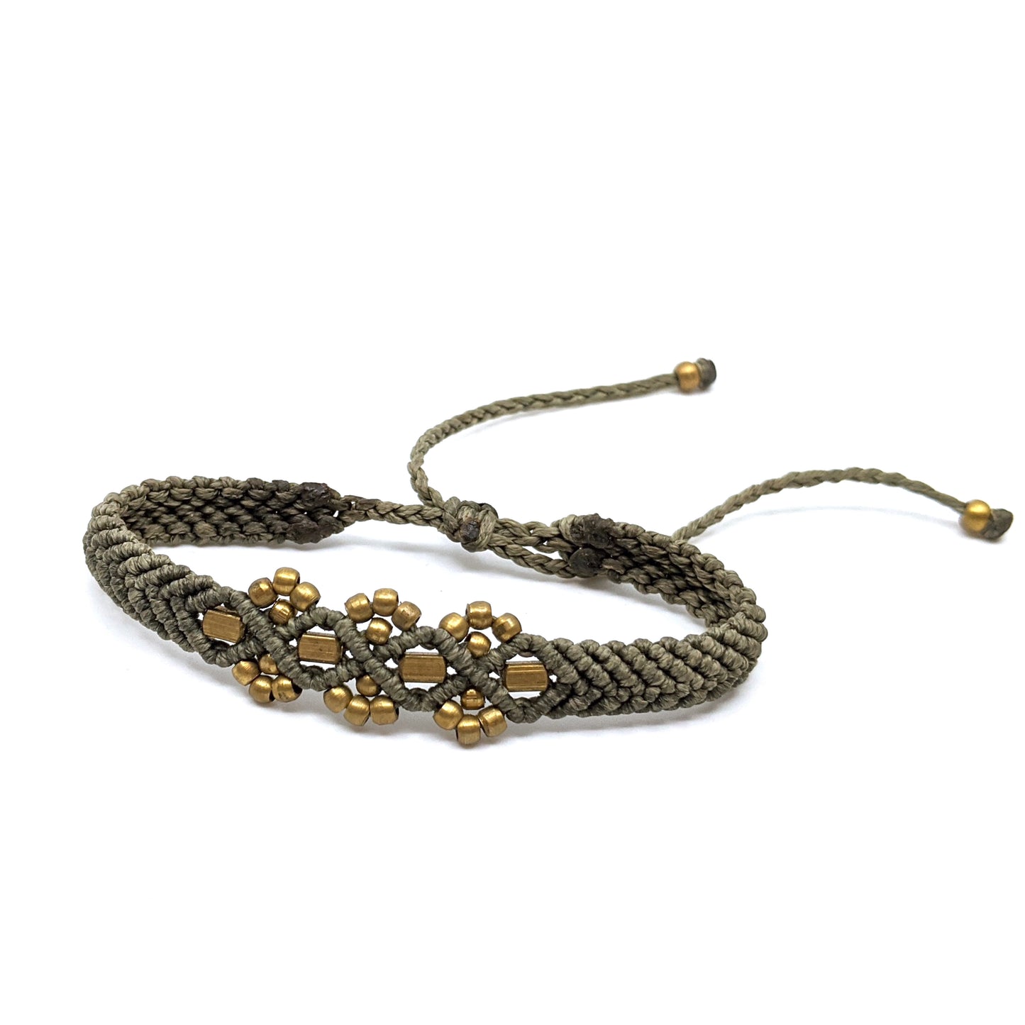 The Chaar Bracelet with Flat Bead