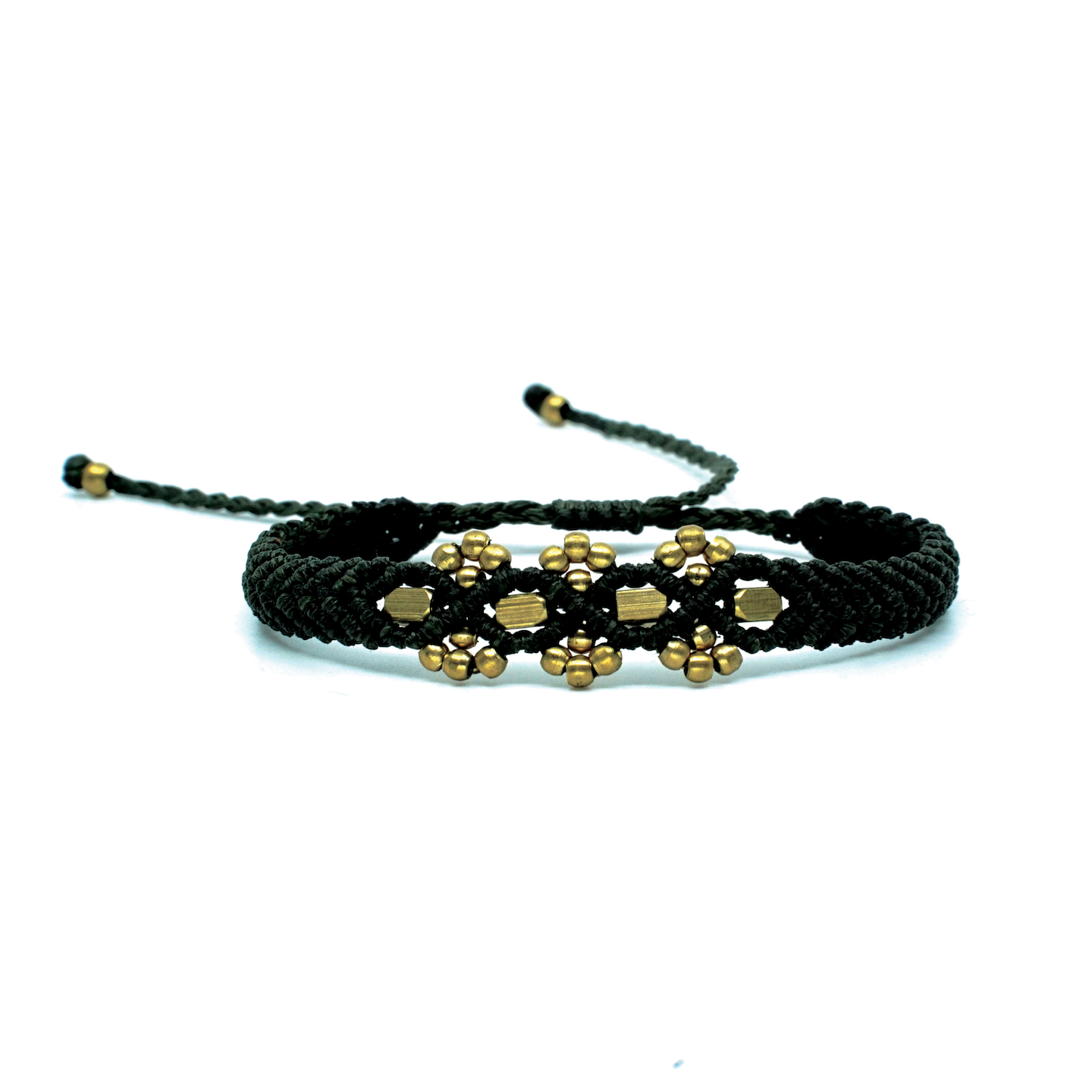 The Chaar Bracelet with Flat Bead