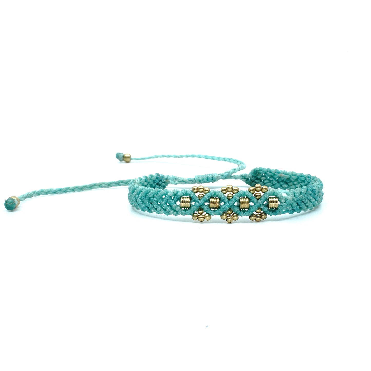 The Chaar Bracelet with Short Barrel Bead