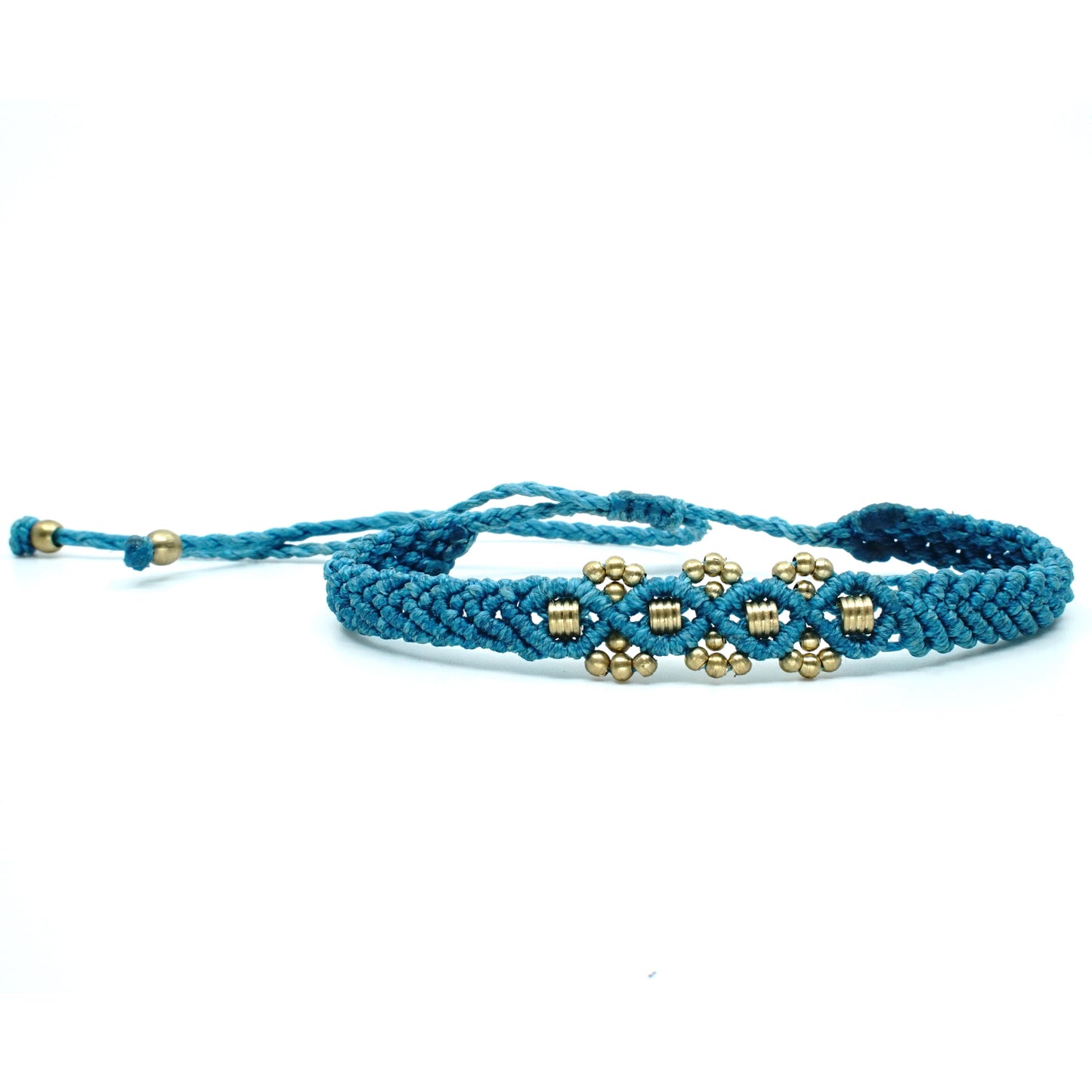 The Chaar Bracelet with Short Barrel Bead