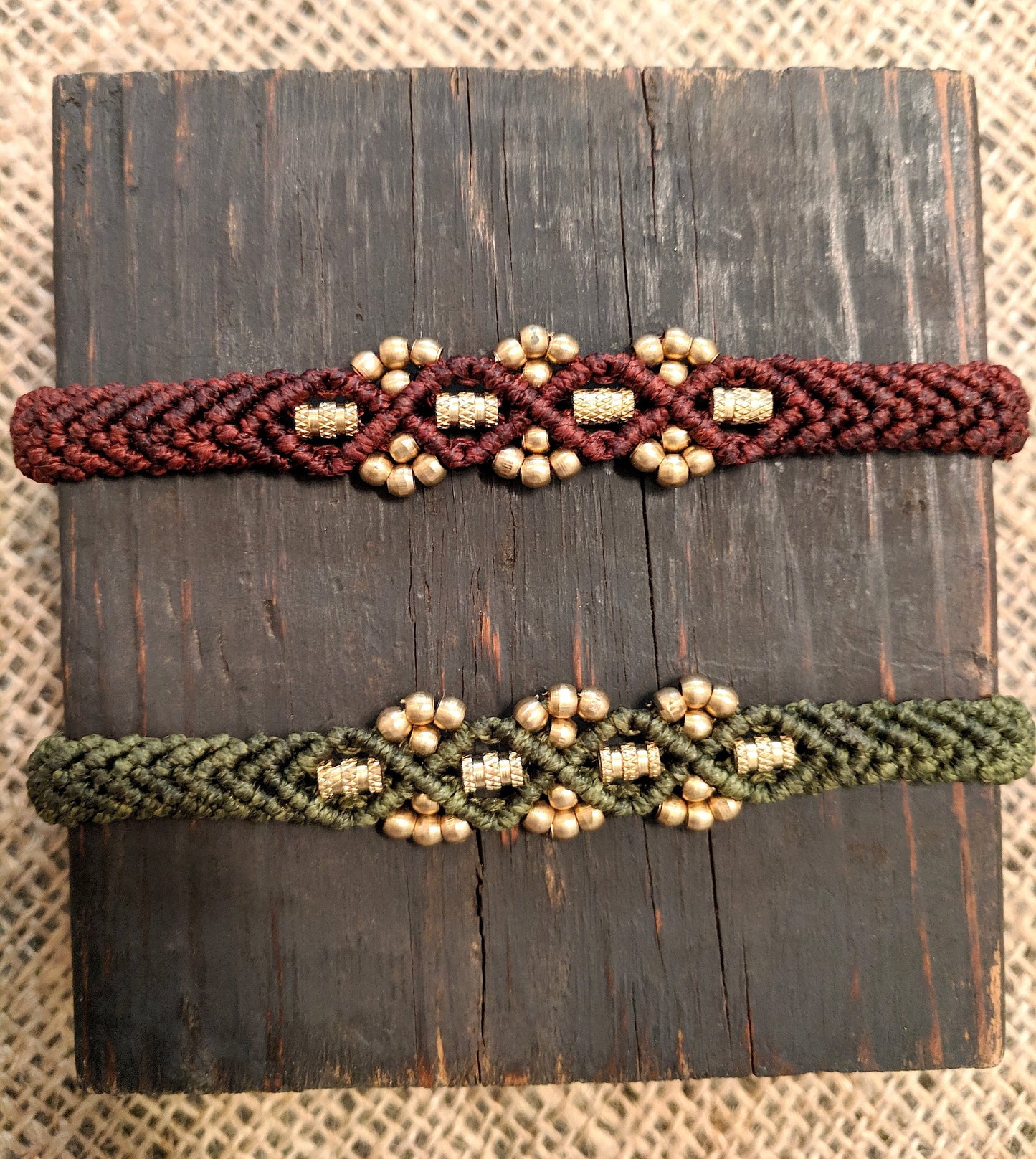 The Chaar Bracelet with Long Barrel Bead