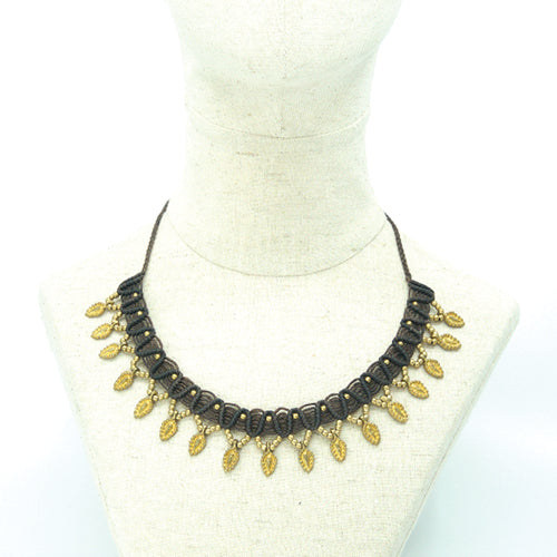 The Caviar Featherdrop Necklace