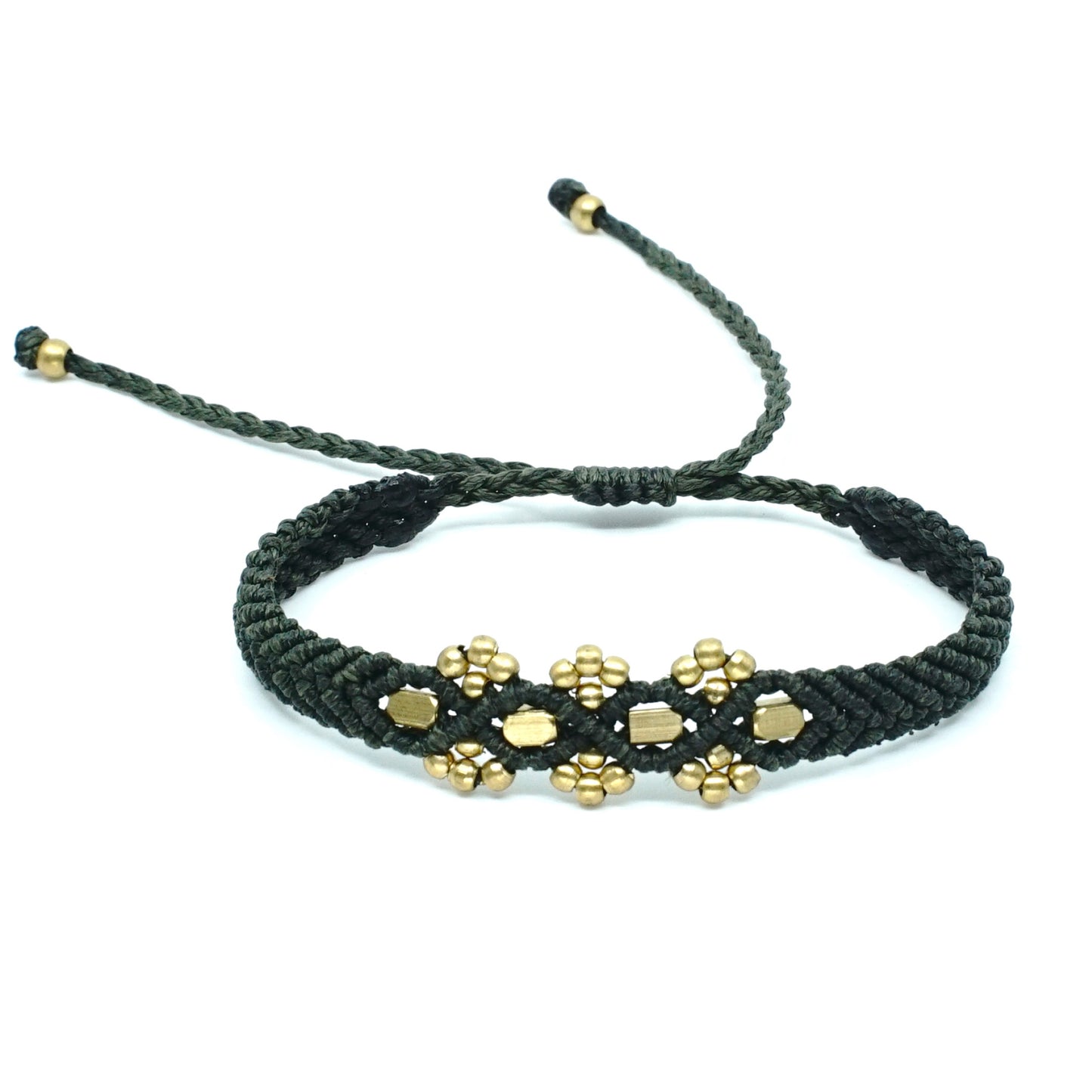 The Chaar Bracelet with Flat Bead