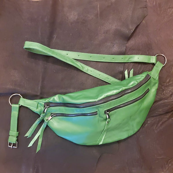 Kelly Green Fanny Pack Sling