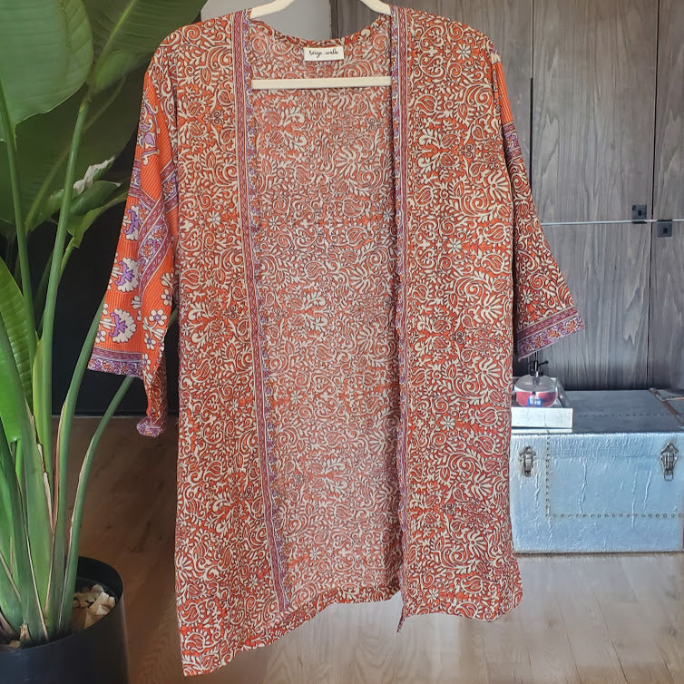 The Balcony, Please! Short Kimono #17B