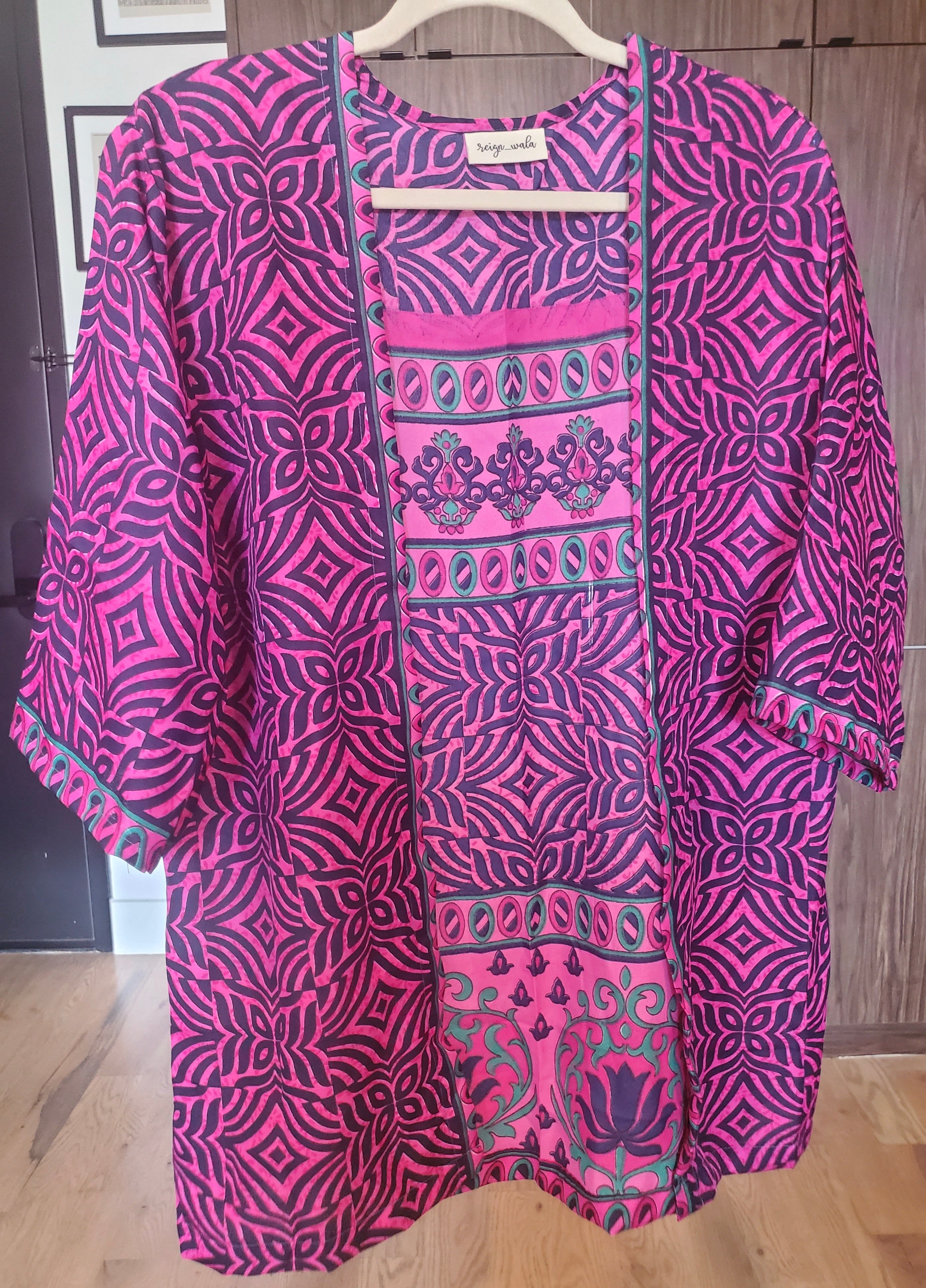 The Balcony, Please! Short Kimono #41