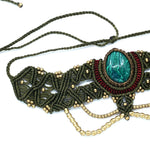 The Queen Off Duty Headdress/Choker - #54