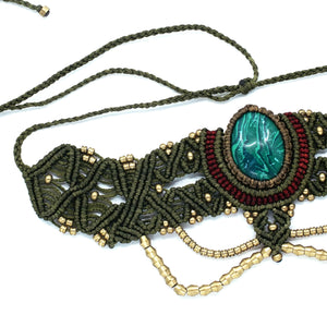 The Queen Off Duty Headdress/Choker - #54