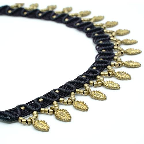 The Caviar Featherdrop Necklace