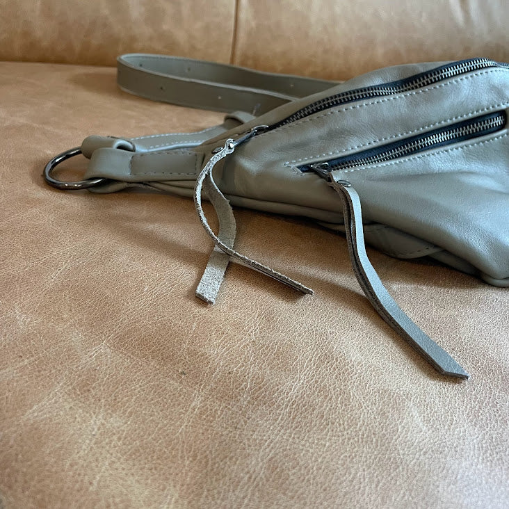 The Everywhere Bag — Light Sage with Gunmetal Hardware